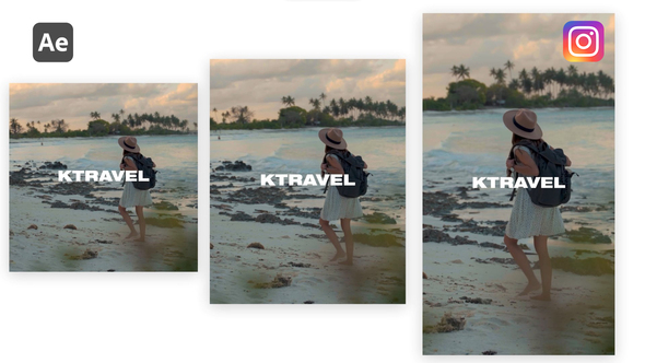 Travel Promo Opener | Reels Tik Tok Shorts Openers template preview