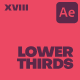 Lower Thirds XVIII