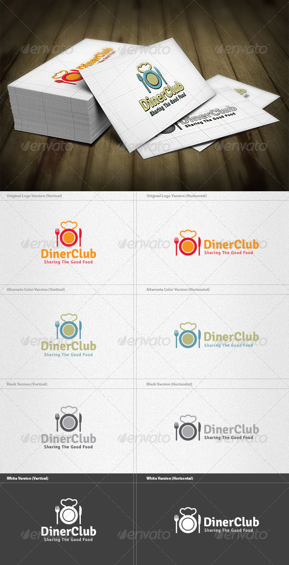 Diner Club Logo - Food Logo Templates
