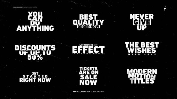 Text Animation || MOGRT Premiere Pro template preview