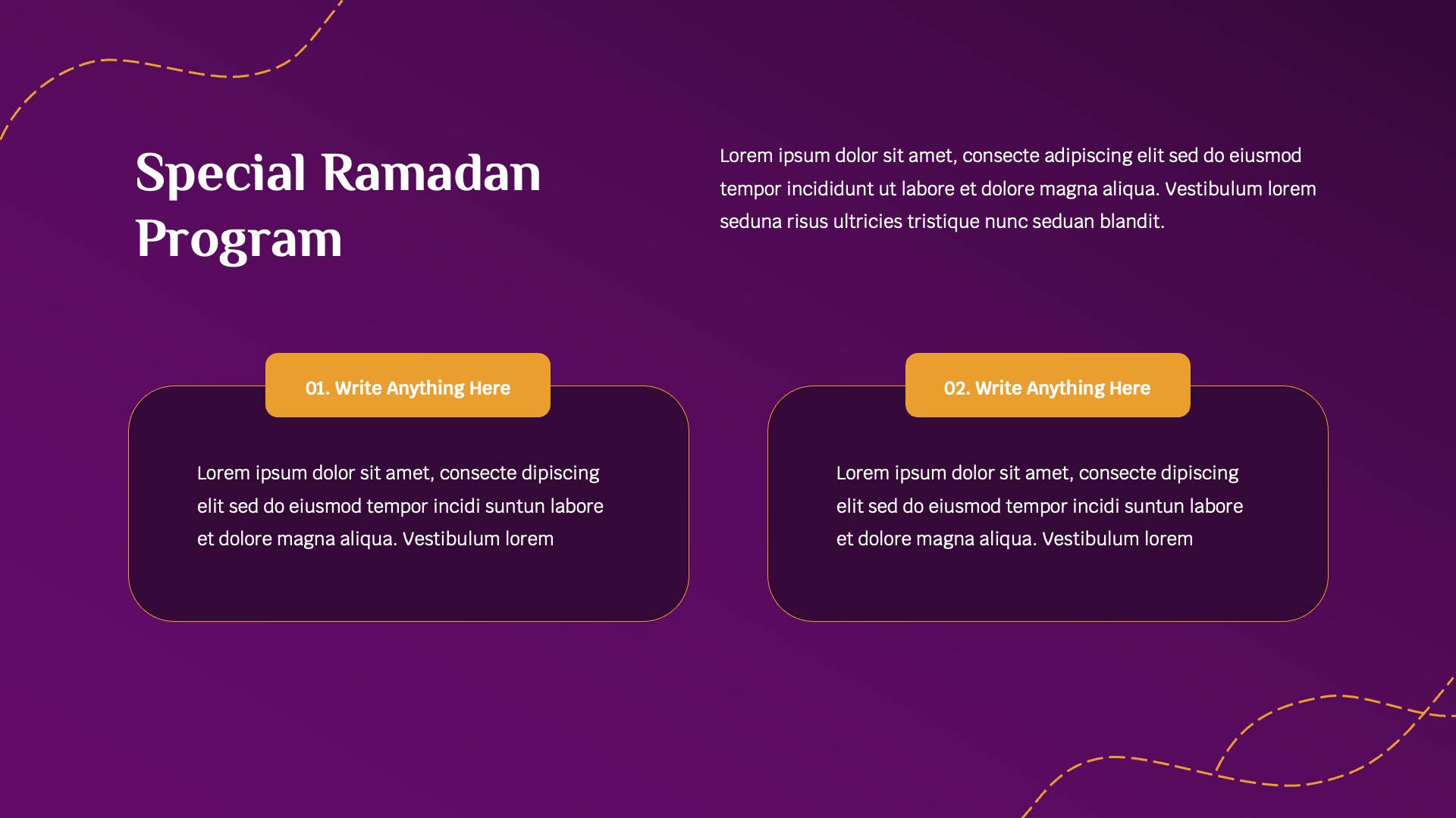 Muslim - Ramadan PowerPoint Template, Presentation Templates | GraphicRiver