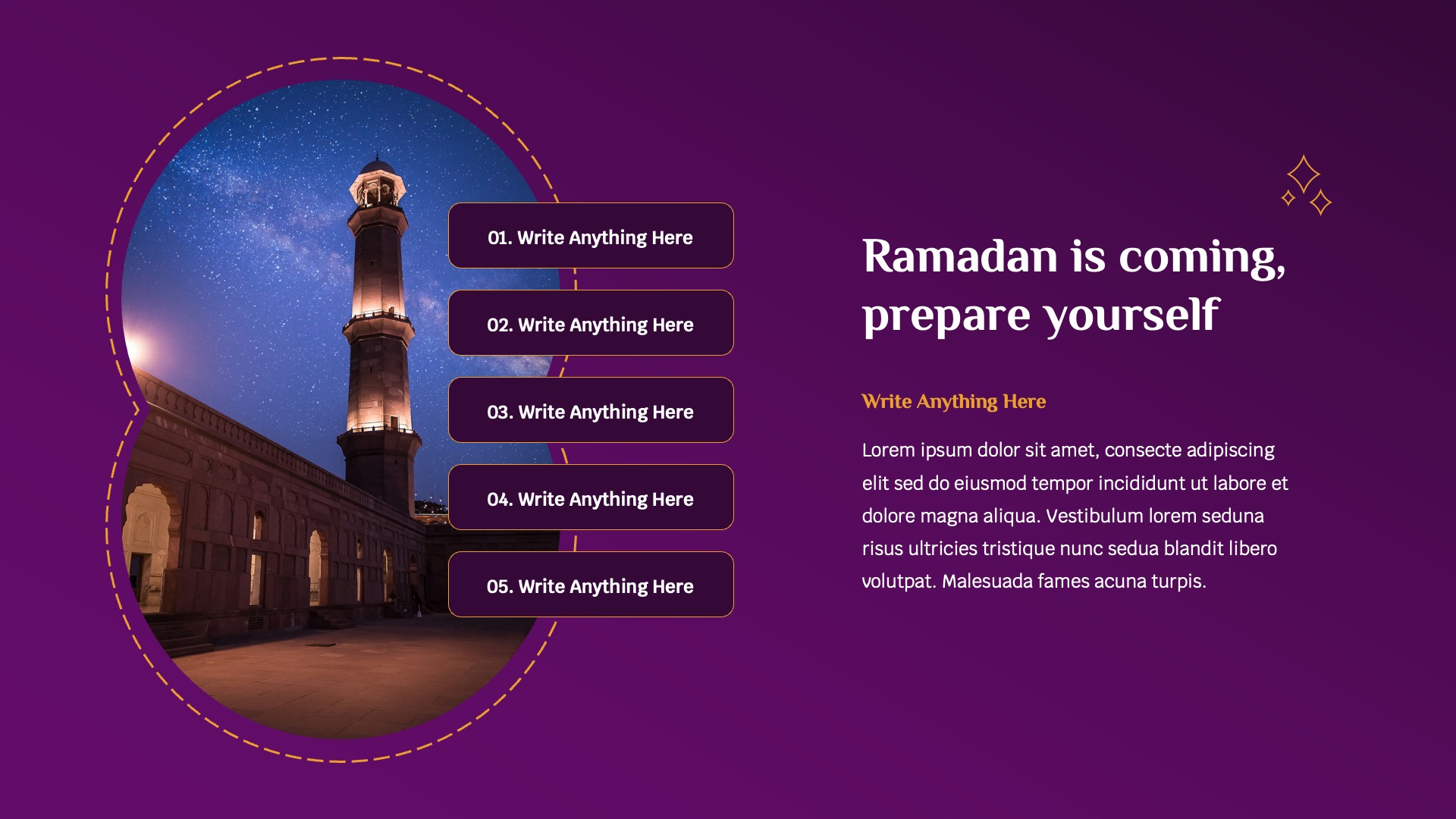 Muslim - Ramadan PowerPoint Template, Presentation Templates | GraphicRiver