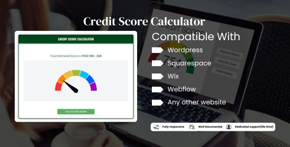 [DOWNLOAD]Credit Score calculator - Web Calculator for your Website