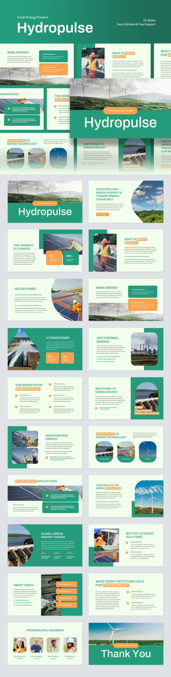 [DOWNLOAD]Hydropulse - Green Energy PowerPoint Template