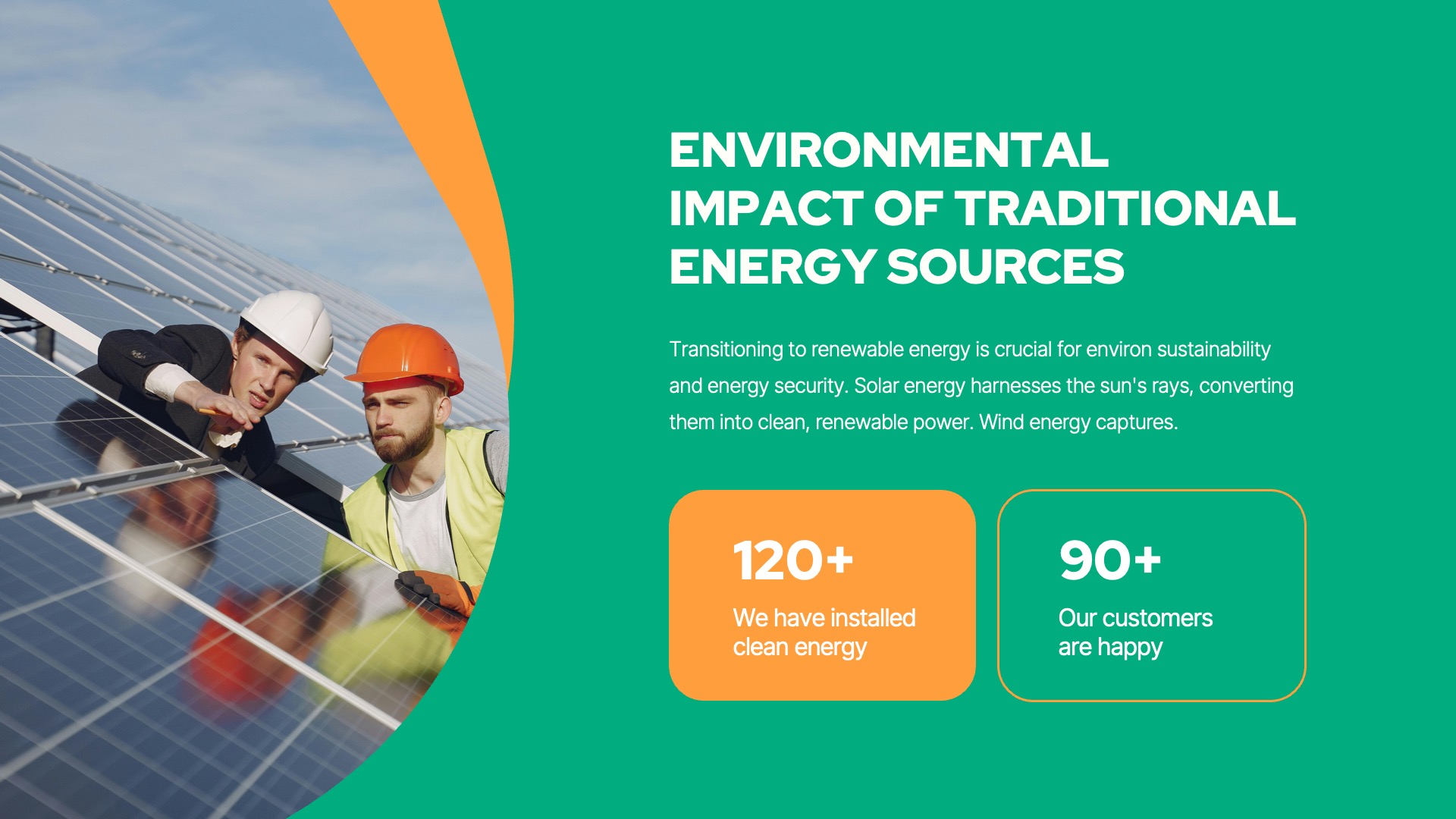 Enviro - Renewable Energy Keynote Template, Presentation Templates