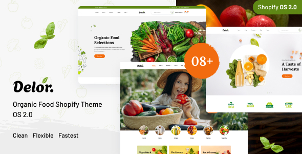 [DOWNLOAD]Delor – Organic Food Shopify Theme OS 2.0