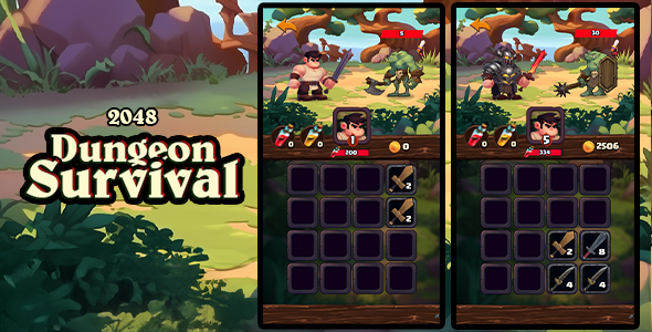 [DOWNLOAD]Dungeon Survival - 2048 HTML5 - Construct 3