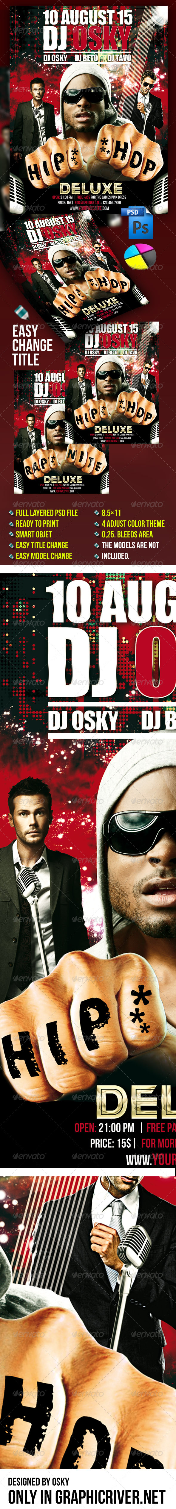 Dj Event Flyer IV - Clubs & Parties Events