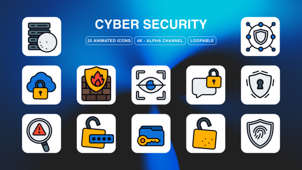 Cyber Security Icon Pack