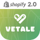 Vetale - Organic Vegetables Responsive Shopify 2.0 Theme