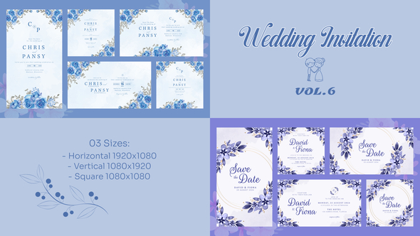 Wedding Invitation Vol.6 Openers template preview