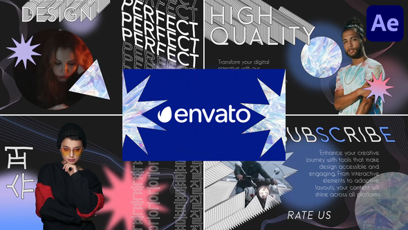 Urban Creative Slides for After Effects Openers template preview