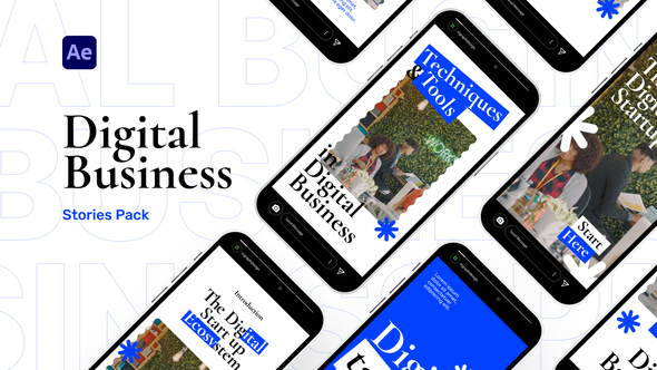Digital Business Openers template preview