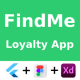 Loyalty App Flutter Figma XD FREE Life Time Update FindMe