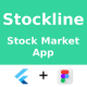 Stock Market App Flutter Template Figma FREE Life Time Update Stockline