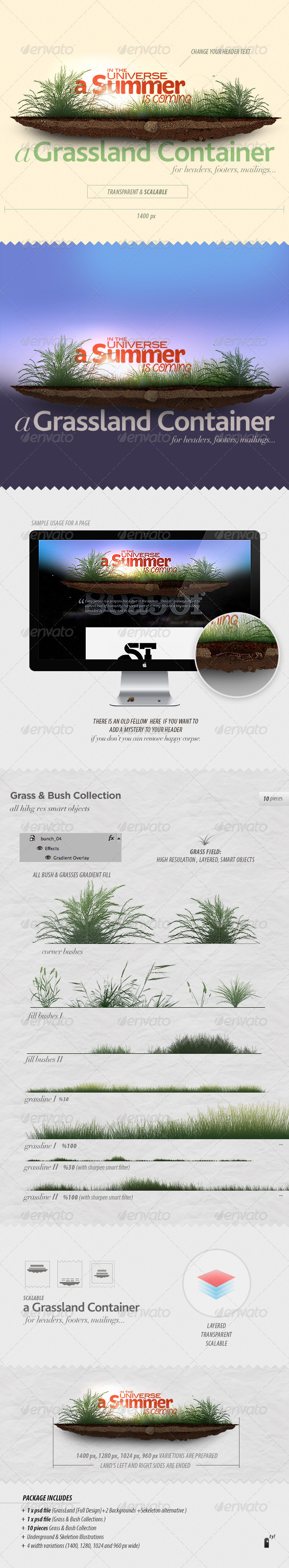 Grassland Container - Miscellaneous Backgrounds