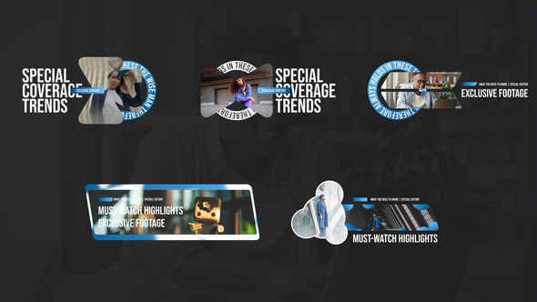 Dynamic Urban Titles Titles template preview