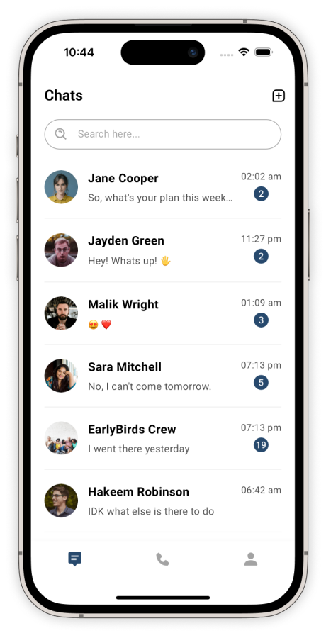 Chat & Group Chat App Template Flutter | Whatsapp Clone Flutter ...