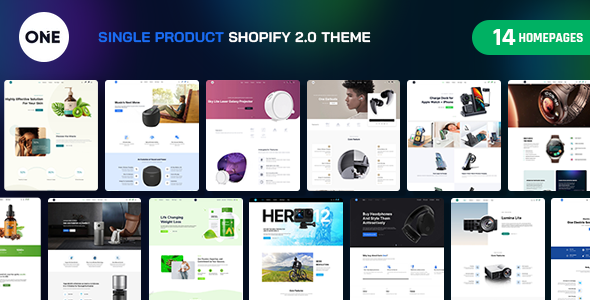 [DOWNLOAD]One - Single Product Shopify 2.0 Theme