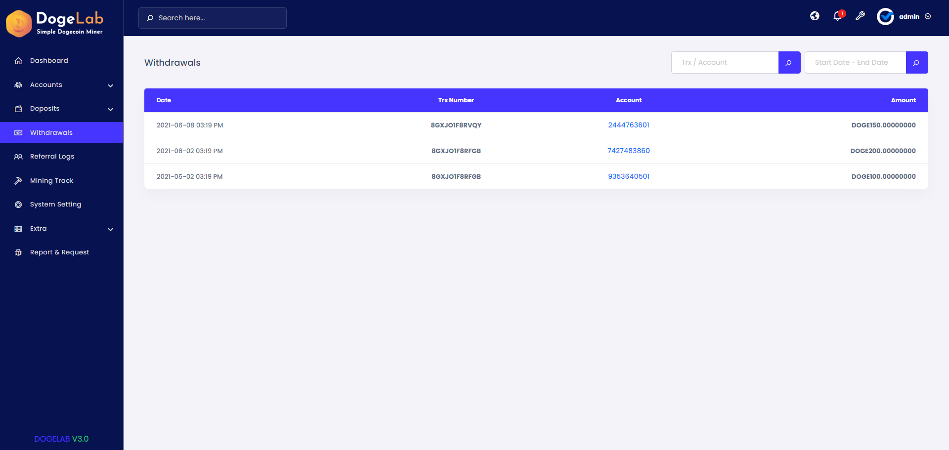 DogeLab - Cloud DogeCoin Mining Platform by ViserLab | CodeCanyon