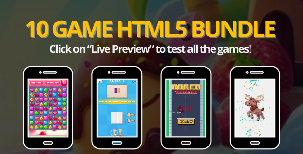 [DOWNLOAD]10 Game Bundle - Mega offer - HTML5 Game (all source files included)