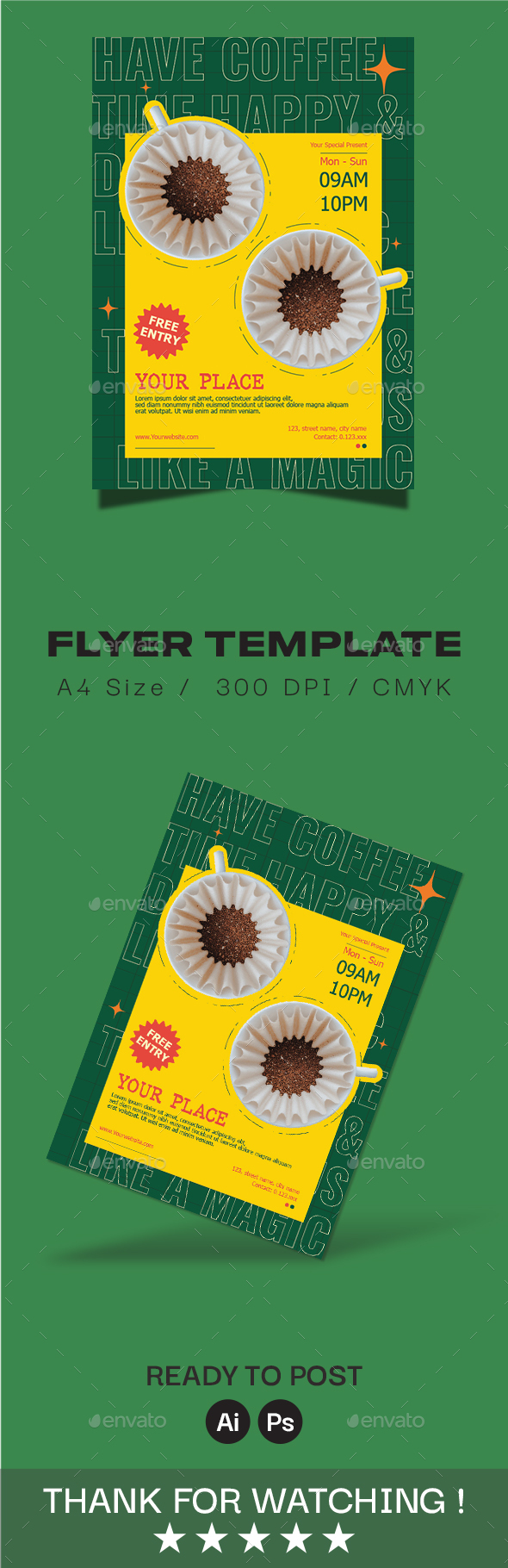 [DOWNLOAD]Coffee Flyer
