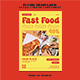 Fast Food Sale Flyer