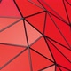Triangle Poly Pattern Abstract Red Background