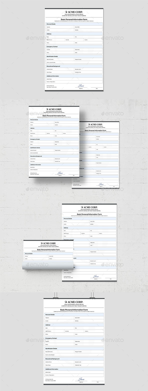 [DOWNLOAD]Simple Form Template