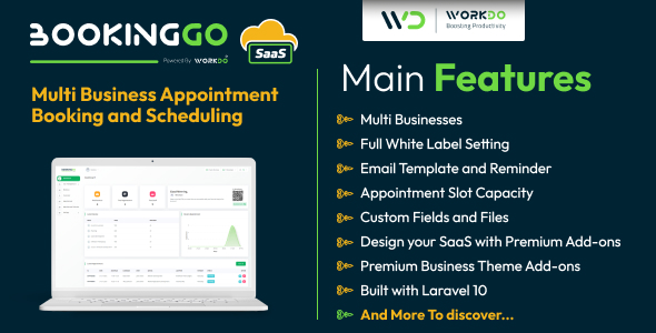 [DOWNLOAD]BookingGo SaaS - Multi Business Appointment Booking and Scheduling