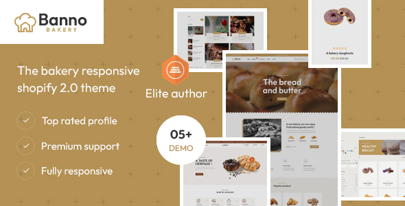 Banno - The Food & Bakery eCommerce Shopify Theme