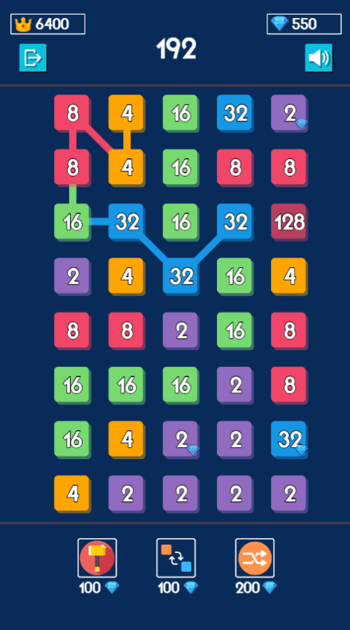 2248 Merge Puzzle - HTML5 Game - 1