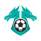 Dragon Soccer Logo Template