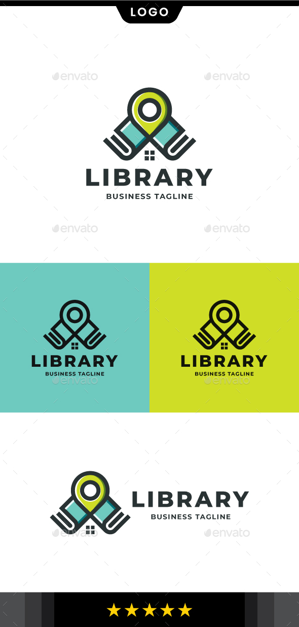 [DOWNLOAD]Library Location Logo Template