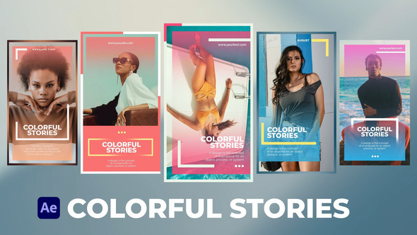 Colorful Stories for After Effects