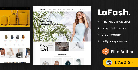 LaFash - Multipurpose Prestashop 1.7 & 8.x Responsive Theme