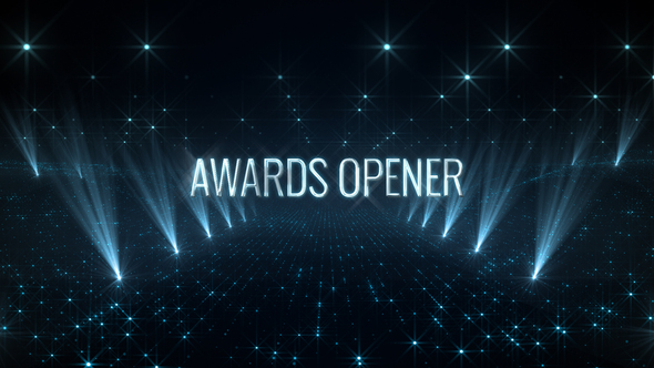 Platinum Awards Intro Titles template preview