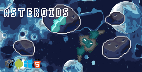 Asteroids Rush - UNITY / HTML