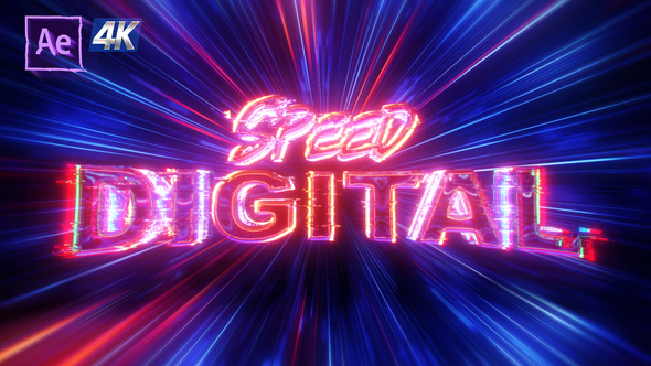 Speed Digital Intro Logo