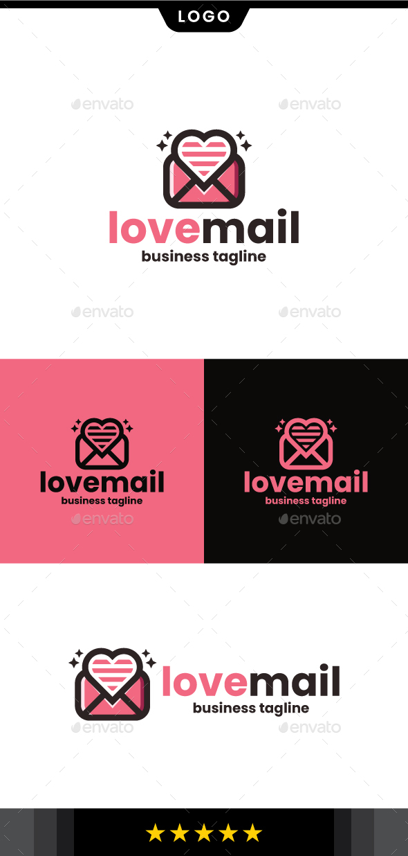 [DOWNLOAD]Love Mail Logo Template