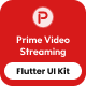 Prime Video Streaming Flutter App UI Kit
