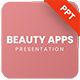 Beauty Apps - Mobile App Powerpoint Templates