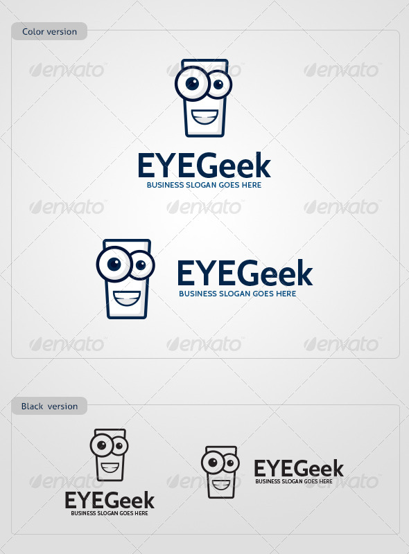 EYEGeek Logo Template - Abstract Logo Templates