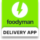 Foodyman - Multi - Restaurant and Grocery Delivery App iOS Android