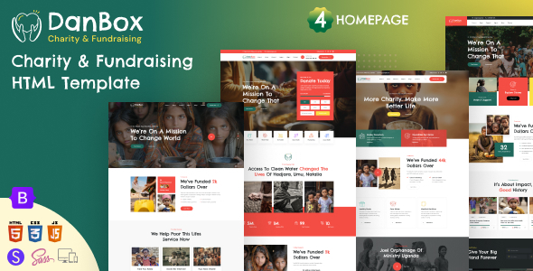 [DOWNLOAD]Danbox - Charity & Fundraising HTML Template