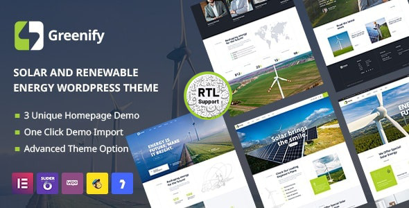 [DOWNLOAD]Greenify | Solar & Renewable Energy WordPress Theme