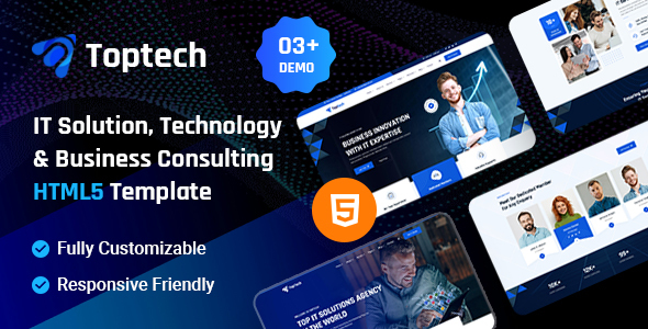 [DOWNLOAD]Toptech – IT Solution, Technology & Business Consulting HTML5 Template