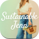 Sustainable Jenn - Eco Lifestyle Blog WordPress Theme