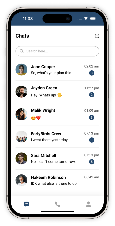 Chat & Group Chat App Template Ionic | Whatsapp Clone Ionic Template ...