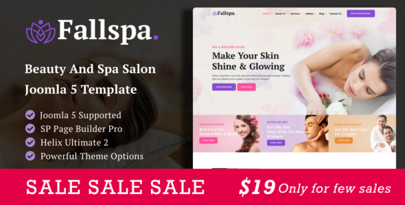 [DOWNLOAD]Fallspa - Beauty and Spa Salon Joomla 5 Template